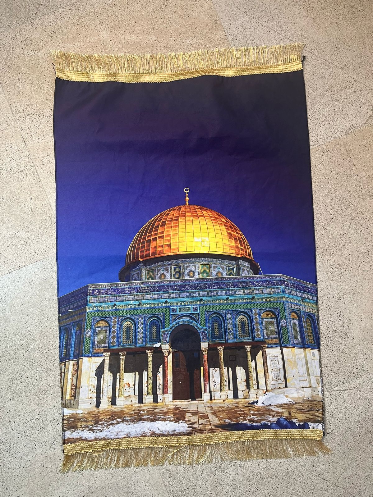 Cloth prayer mat (Al-Aqsa Mosque)