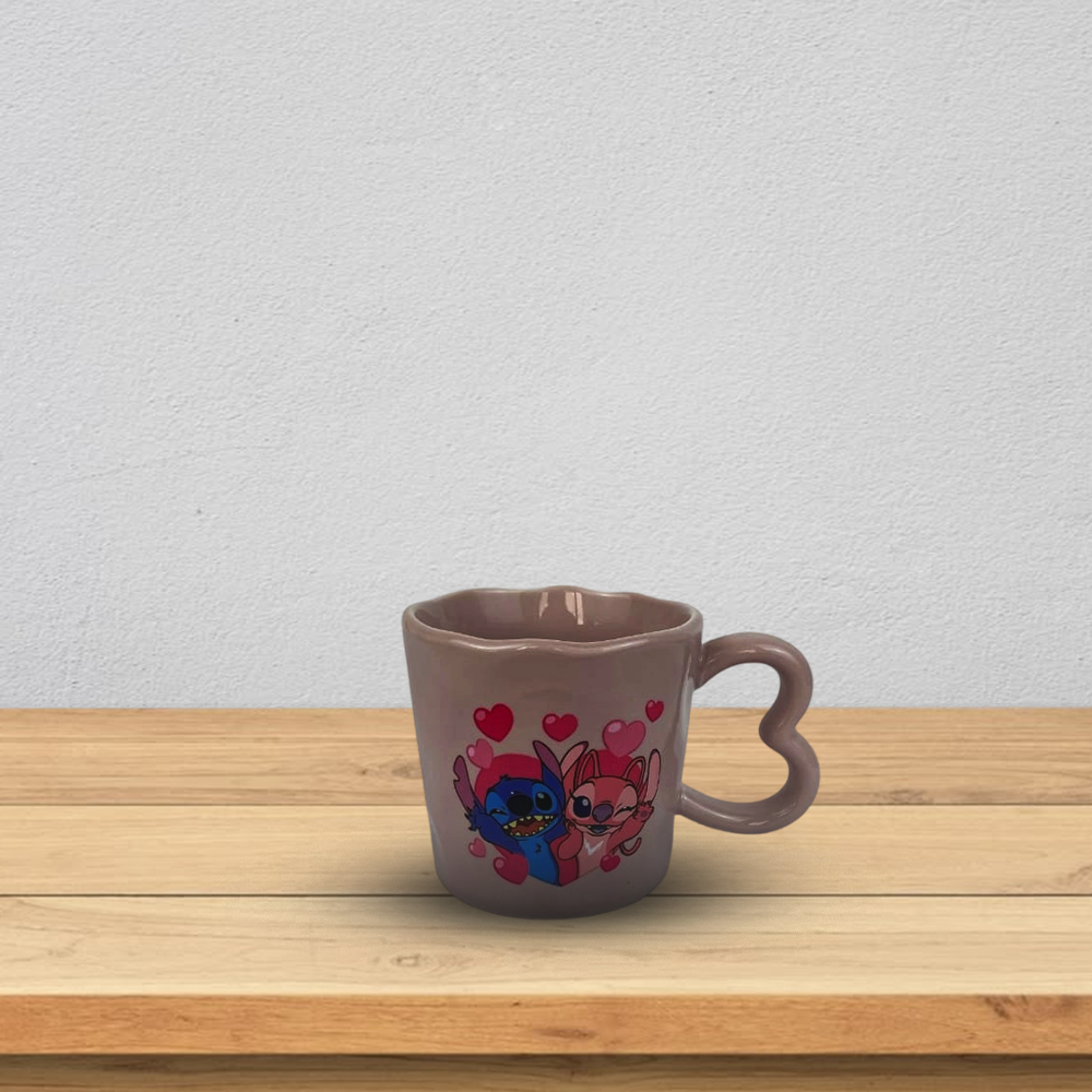 Stitch Heart Hand Mug