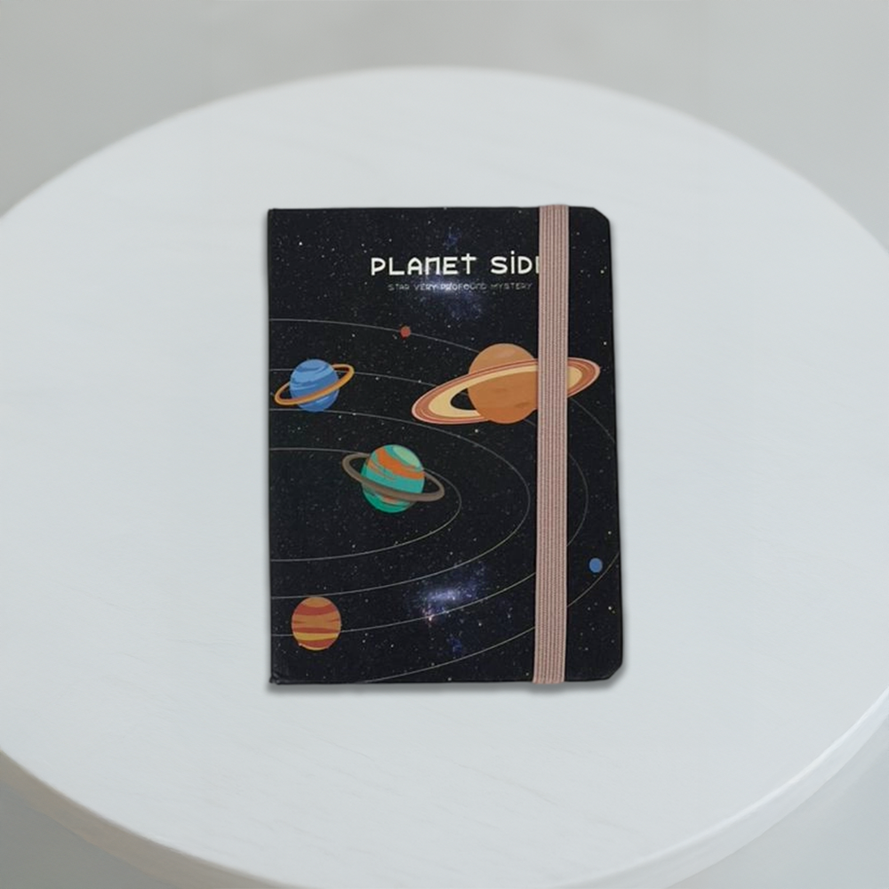 Notebook  with elastic