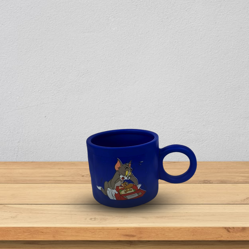 Tom and Jerry Pottery Mug
